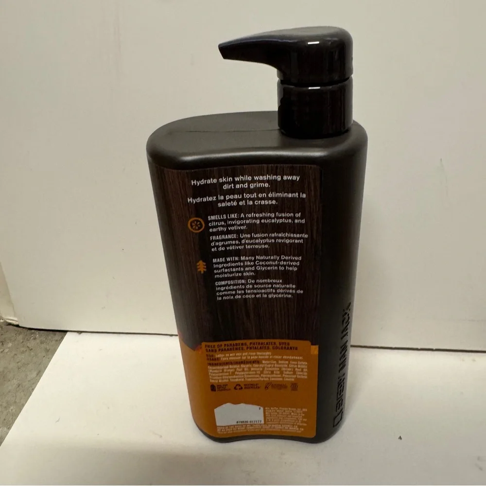 Every Man Jack Citrus Eucalyptus Body Wash 24 OZ